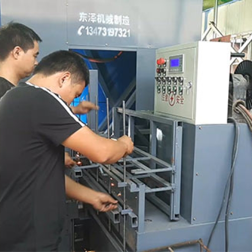 2019年9月27号，郑州安装三片止水焊机